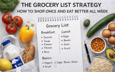 The Grocery List Strategy: How to Shop Once and Eat Better All Week